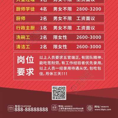 酒泉厨师招聘信息详解，观点与论述汇总