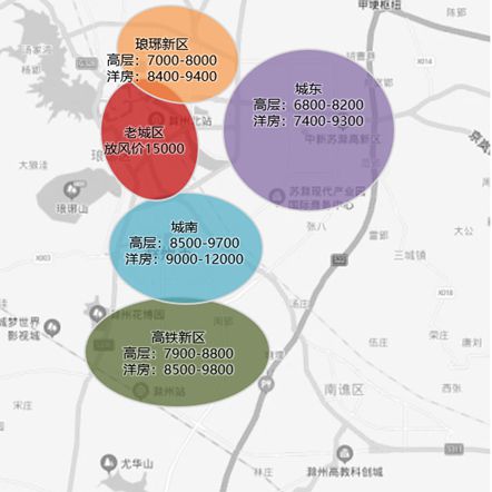 滁州城南最新房价概览